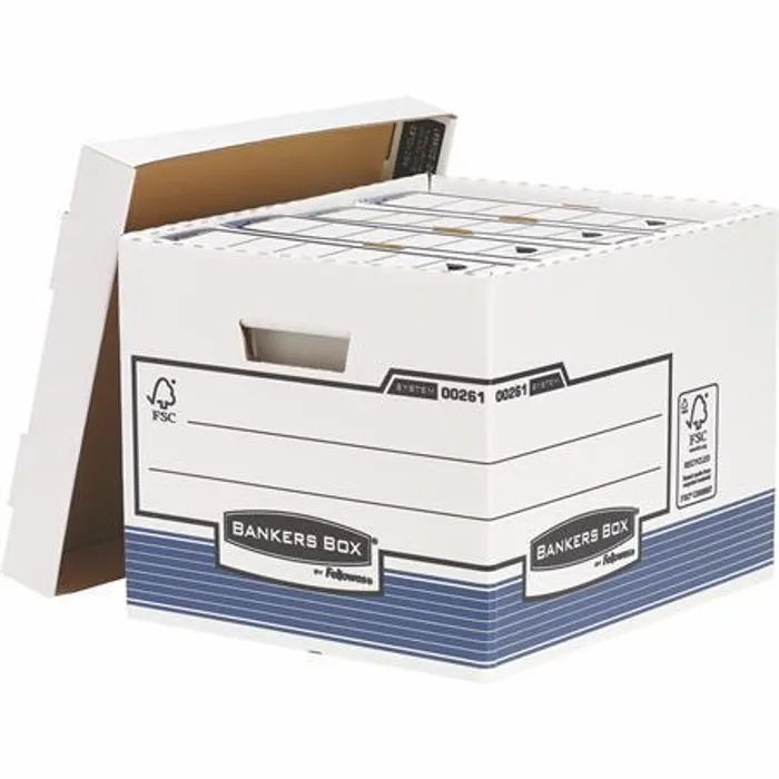 Hauptbild des Produkts Archivační kontejner "BANKERS BOX® SYSTEM", modrá, FELLOWES [10 ks]