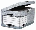 Archivbehälter BANKERS BOX SYSTEM, verschließbarer Deckel, Karton, FELLOWES [10 Stück]