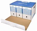 Archivcontainer, blau, Frontöffnung, DONAU