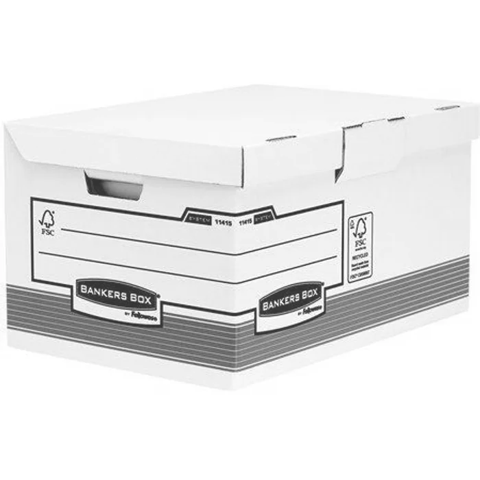 Hauptbild des Produkts Archivační krabice "BANKERS BOX® SYSTEM", modrá, Flip Top víko, Maxi, FELLOWES