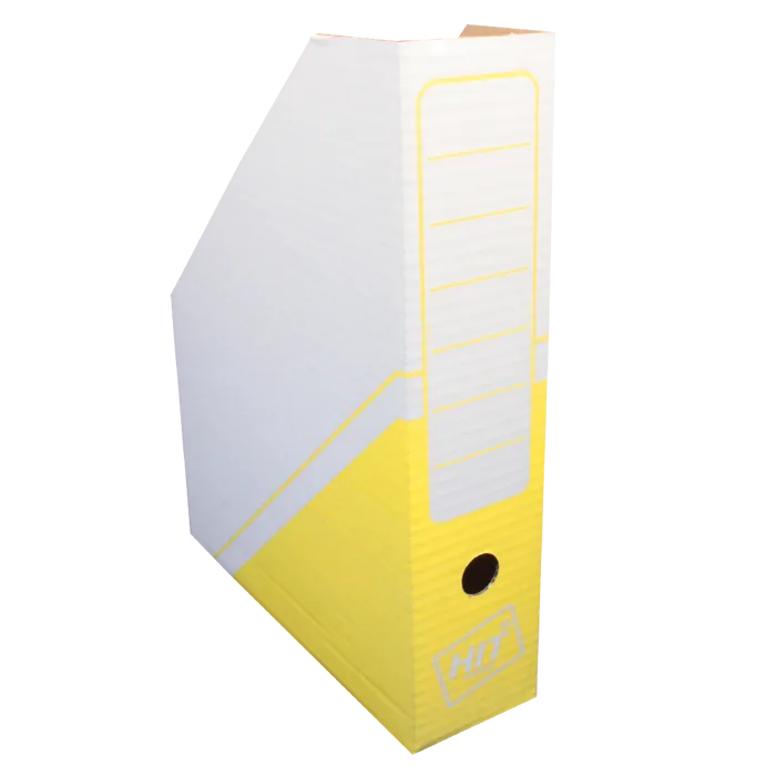 Hauptbild des Produkts Archivní box s potiskem 32,5x25,5x7,5 cm - žlutá