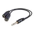 Audio Adapter, + Gel-Mauspad, 0.2, Stereo, schwarz, Logo