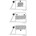 Autogitter für das Fenster, Größe 30-110 cm