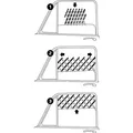 Autogitter für das Fenster, Größe 30-110 cm
