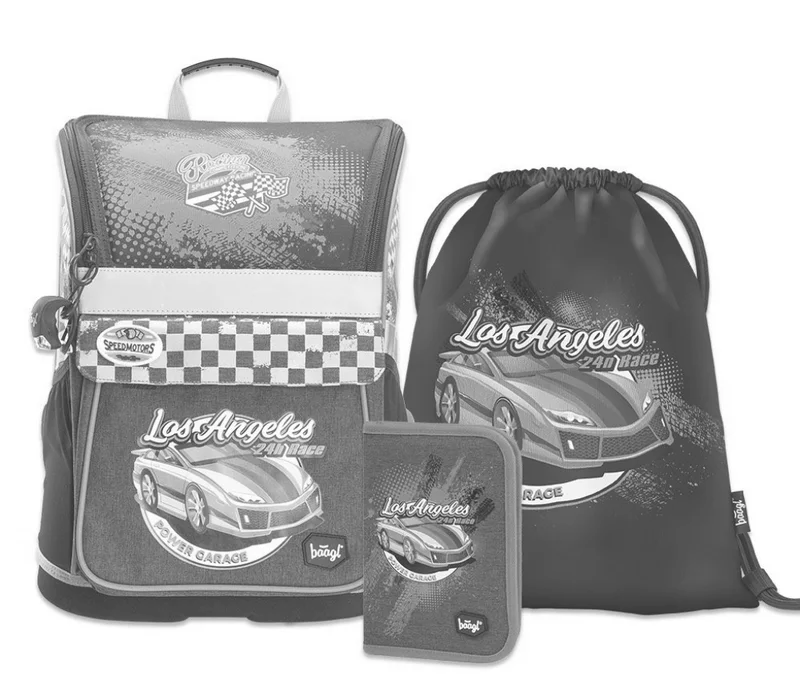 Hauptbild des Produkts BAAGL SET 3 Zippy Racer: aktovka, penál, sáček
