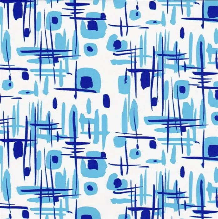 Hauptbild des Produkts Balící papír Standard 70x100cm modrý ornament