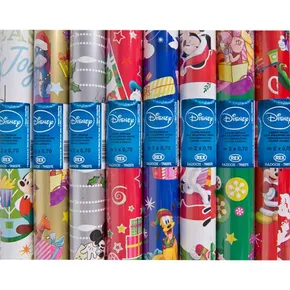 Geschenkpapier Walt Disney Natale 2 x 0,7 m, Motivmix