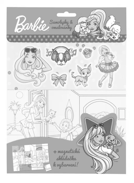 Hauptbild des Produkts BARBIE – Omalovánky, magnetky, samolepky