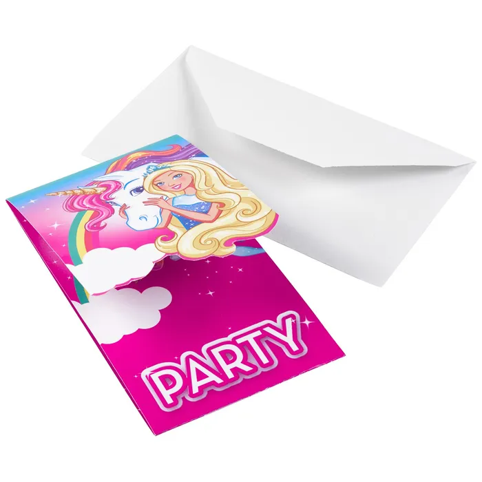 Hauptbild des Produkts Barbie pozvánky na party 8 ks