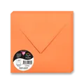 Farbumschlag Clairefontaine orange, 165 × 165 mm [20 Stück]
