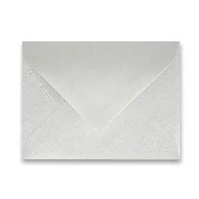 Farbumschlag Clairefontaine silber, 75 x 100 mm [20 Stück]