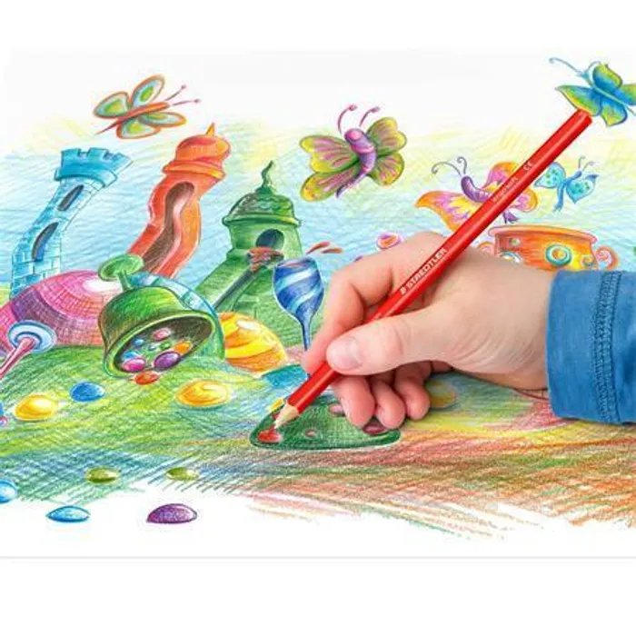Hauptbild des Produkts Barevné pastelky "Ergo Soft", 12 barev, trojhranná, STAEDTLER