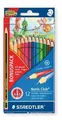Buntstifte "Noris Club", 12 Farben + Bleistift, Set, sechseckig, STAEDTLER