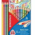 Weiteres Produktbild Buntstifte "Noris Club", 12+4 Farben, dreikantig, STAEDTLER