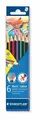 Buntstifte "Noris Colour", 6 Farben, sechseckig, STAEDTLER