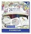Buntstifte "Noris Colour", Johanna Basford limitierte Edition, Set, sechseckig, STAEDTLER