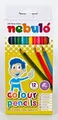 Buntstifte, Set, 12 verschiedene Farben, NEBULO