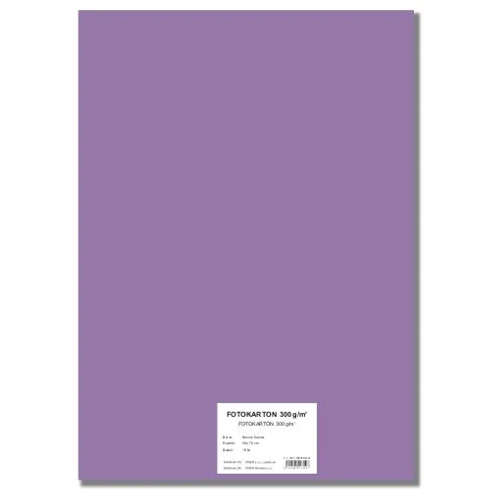 Hauptbild des Produkts Barevný karton EXTRA 300g 50x70cm fialový [10 listů]