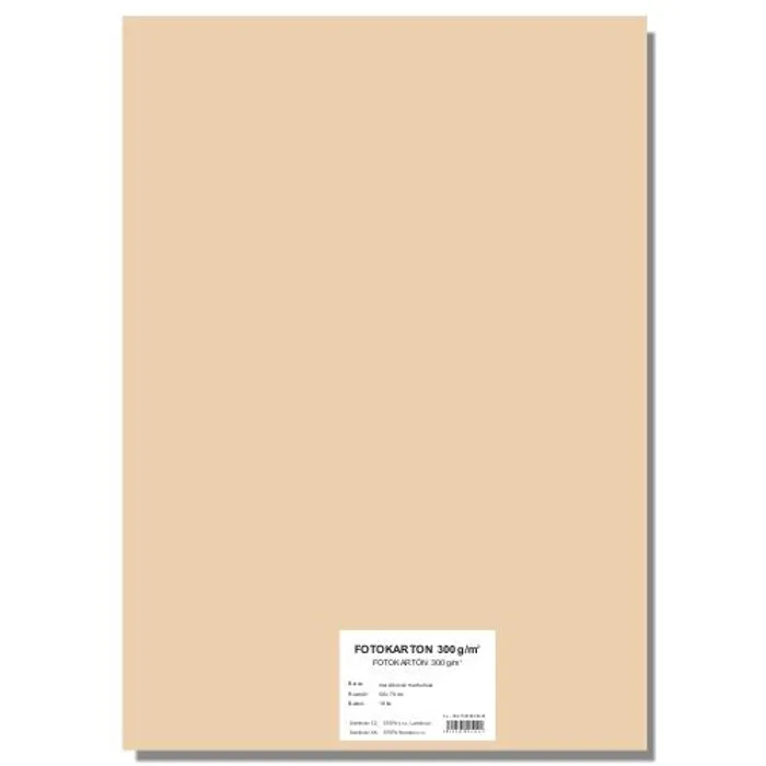 Hauptbild des Produkts Barevný karton EXTRA 300g 50x70cm meruňková [10 listů]