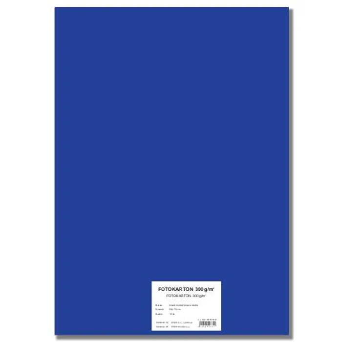 Hauptbild des Produkts Barevný karton EXTRA 300g 50x70cm tmavě modrý [10 listů]