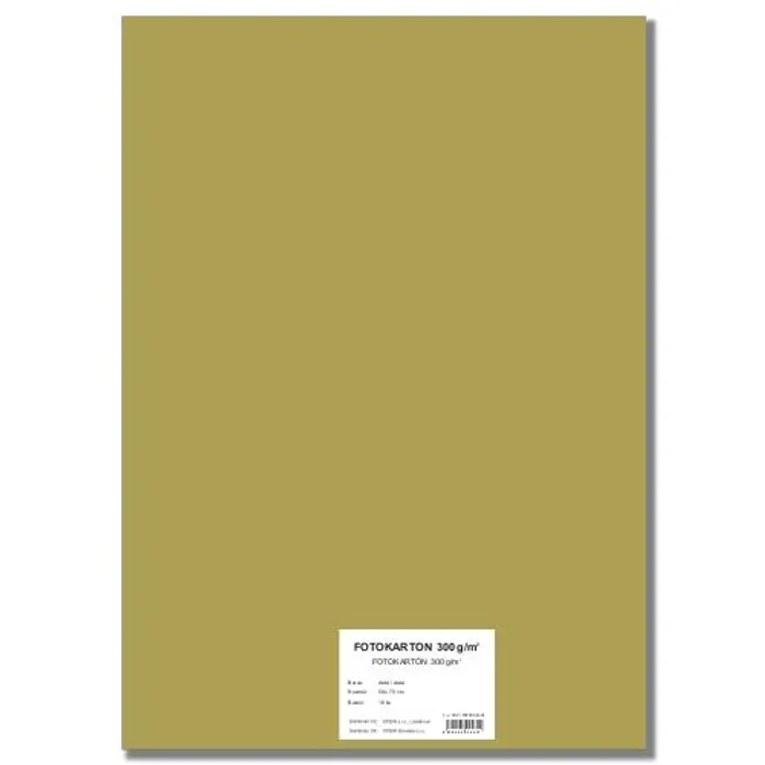Hauptbild des Produkts Barevný karton EXTRA 300g 50x70cm zlatý [10 listů]