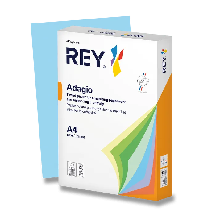 Hauptbild des Produkts Barevný papír Rey Adagio modrý