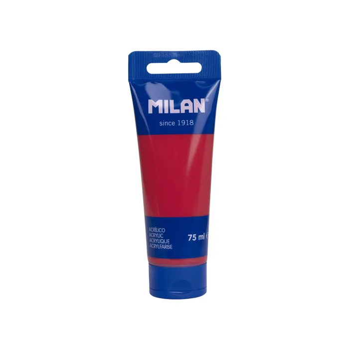 Hauptbild des Produkts Barva akrylová MILAN 75 ml - červená karmínová