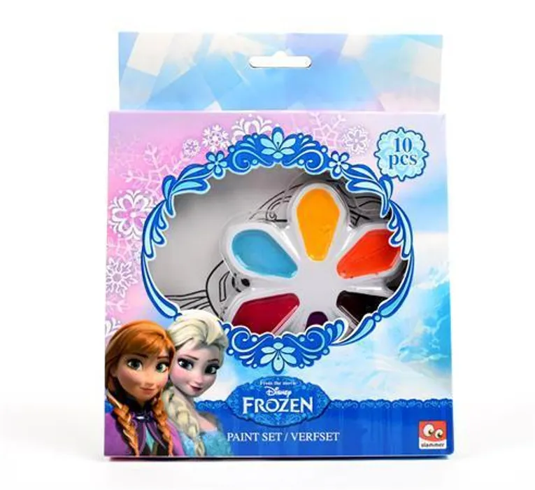 Hauptbild des Produkts Barvící sada, omalovánky a vodové barvy, CANENCO "Frozen"