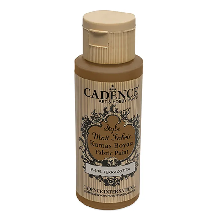 Hauptbild des Produkts Barvy na textil Cadence Style Matt cihlová, 59 ml