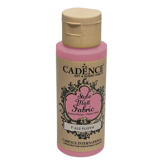 Hauptbild des Produkts Barvy na textil Cadence Style Matt cyklaménová, 59 ml