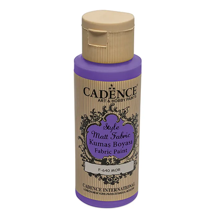 Hauptbild des Produkts Barvy na textil Cadence Style Matt fialová, 59 ml