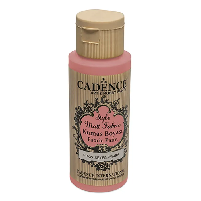 Hauptbild des Produkts Barvy na textil Cadence Style Matt růžová, 59 ml