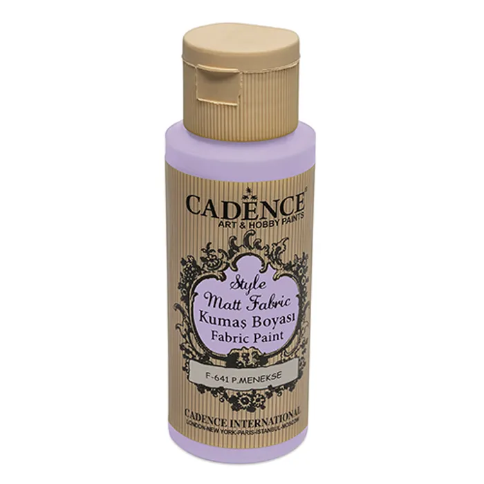 Hauptbild des Produkts Barvy na textil Cadence Style Matt sv. fialová, 59 ml