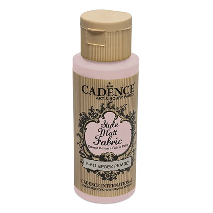 Hauptbild des Produkts Barvy na textil Cadence Style Matt sv. růžová, 59 ml