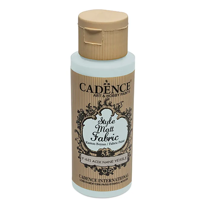 Hauptbild des Produkts Barvy na textil Cadence Style Matt sv. zelená, 59 ml