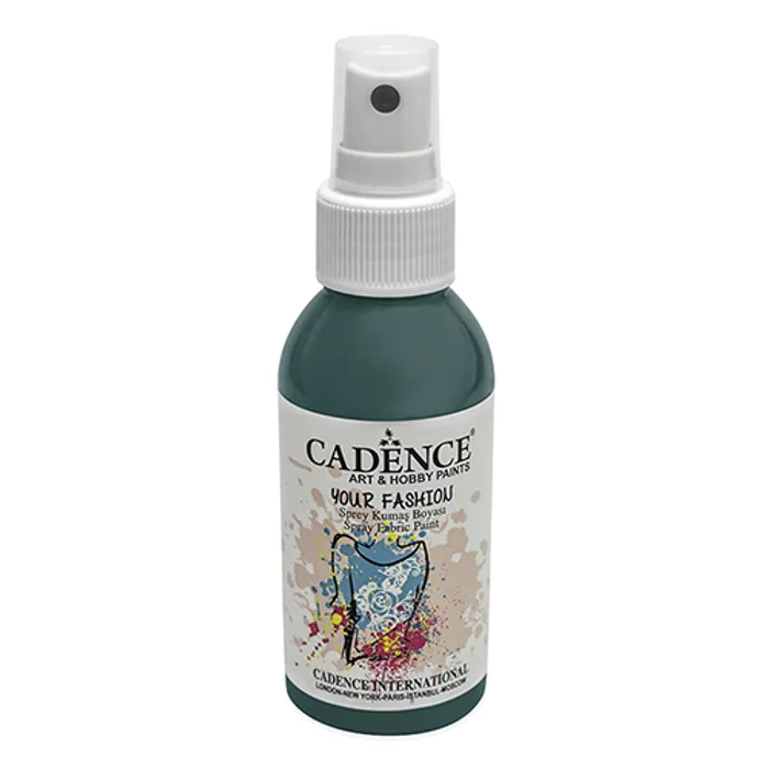 Hauptbild des Produkts Barvy na textil Cadence Your Fashion, modrozelená, 100 ml