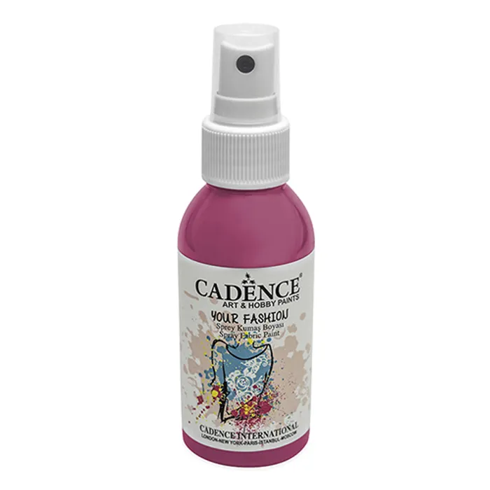 Hauptbild des Produkts Barvy na textil Cadence Your Fashion, růžová, 100 ml