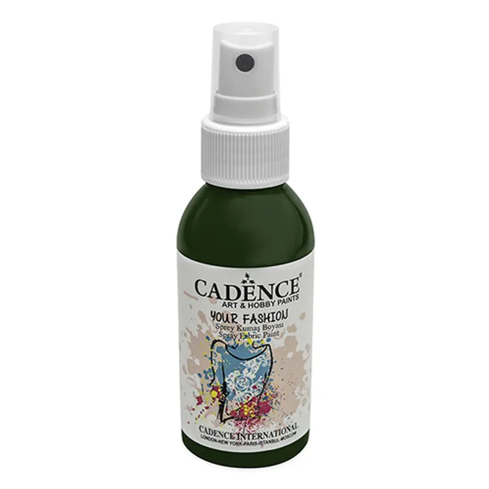 Hauptbild des Produkts Barvy na textil Cadence Your Fashion, tmavě zelená, 100 ml