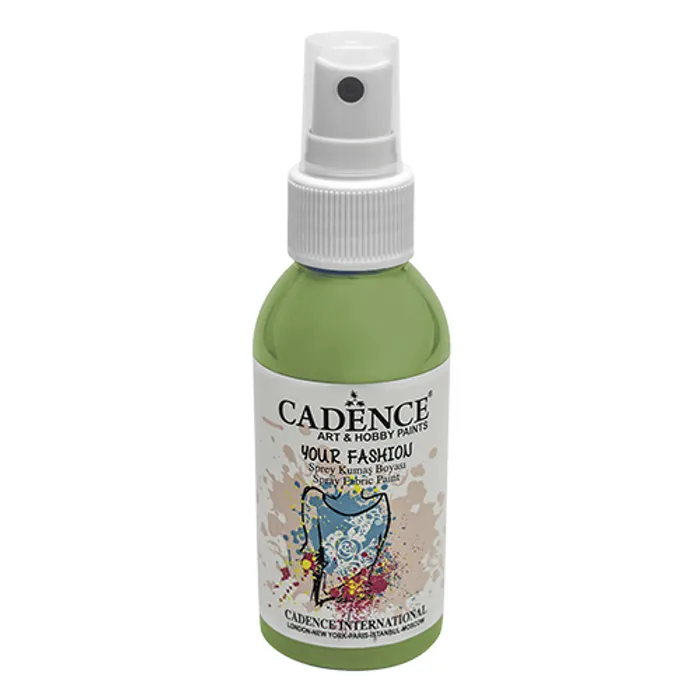 Hauptbild des Produkts Barvy na textil Cadence Your Fashion, žlutozelená, 100 ml