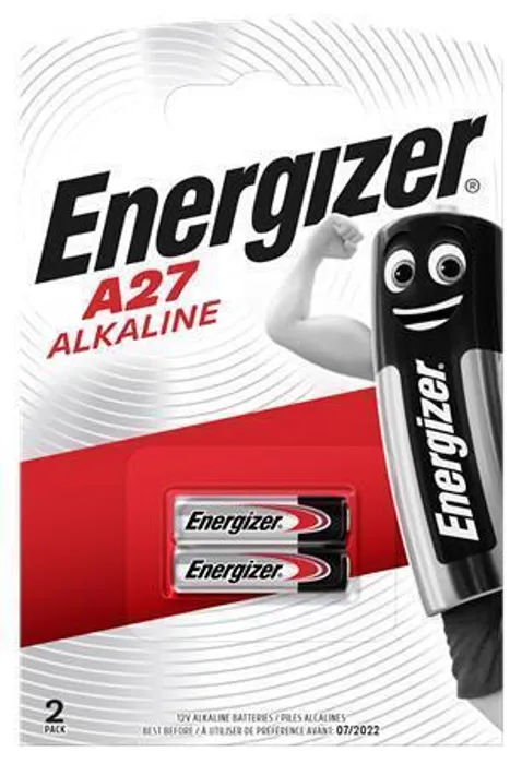 Hauptbild des Produkts Baterie, A27/LR27/MN27, 12V, 2 ks v balení, ENERGIZER