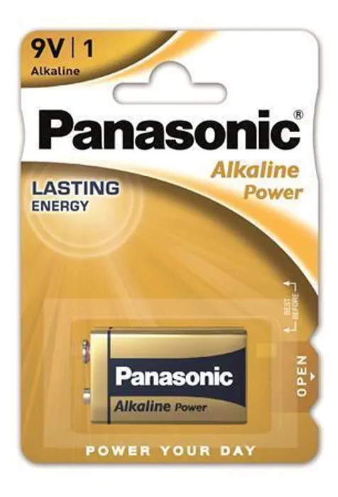 Hauptbild des Produkts Baterie "Alkaline power", 9V, 1 ks, PANASONIC