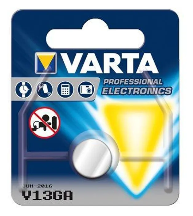 Hauptbild des Produkts Baterie knoflíková, V13GA, 1 ks v balení, VARTA