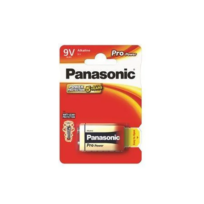 Hauptbild des Produkts Baterie "Pro power", 9V, 1 ks, PANASONIC