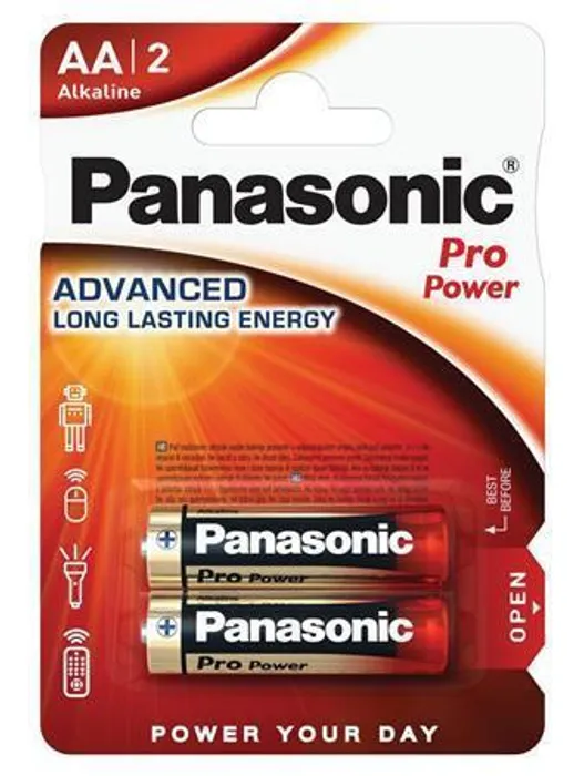 Hauptbild des Produkts Baterie "Pro power", AA 2 ks, PANASONIC