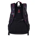 Weiteres Produktbild Rucksack „2 in 1“, schwarz-rosa, 2 in 1, Notebookfach und Audioanschluss, PULSE