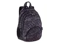 Rucksack "2 in 1 Labyrinth", schwarz-grau, 2 in 1, Notebookfach und Audioanschluss, PULS
