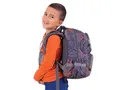 Rucksack "B Ball", grau-orange, anatomisch, PULSE
