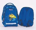 Rucksack "Kids Football", blau, anatomisch, 2 in 1, PULSE
