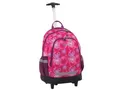 Rucksack „Mini Wheels Heart“, rosa, mit Rädern, PULSE