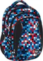 Rucksack "Pixels", 4-teilig, blau, STRIGHT